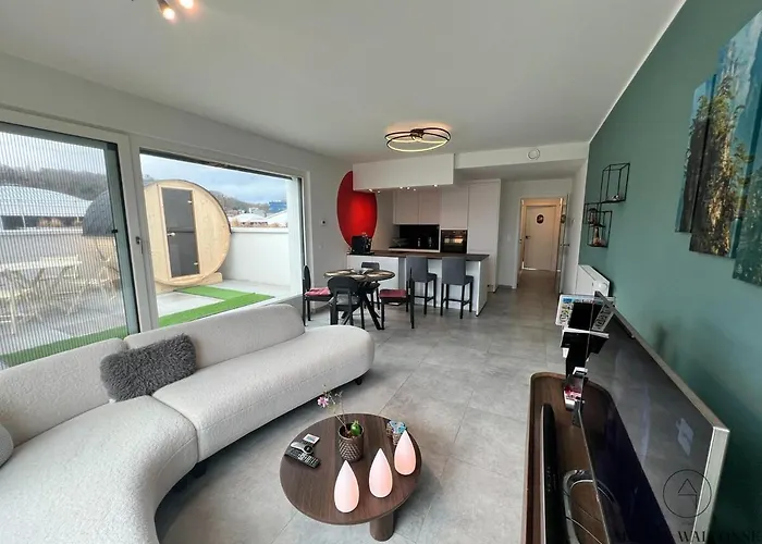 La Parenthese Celeste - 2 & Sauna Apartment Liege